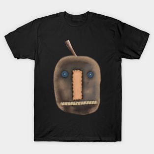 Folk Art Prim Pumpkin Face T-Shirt